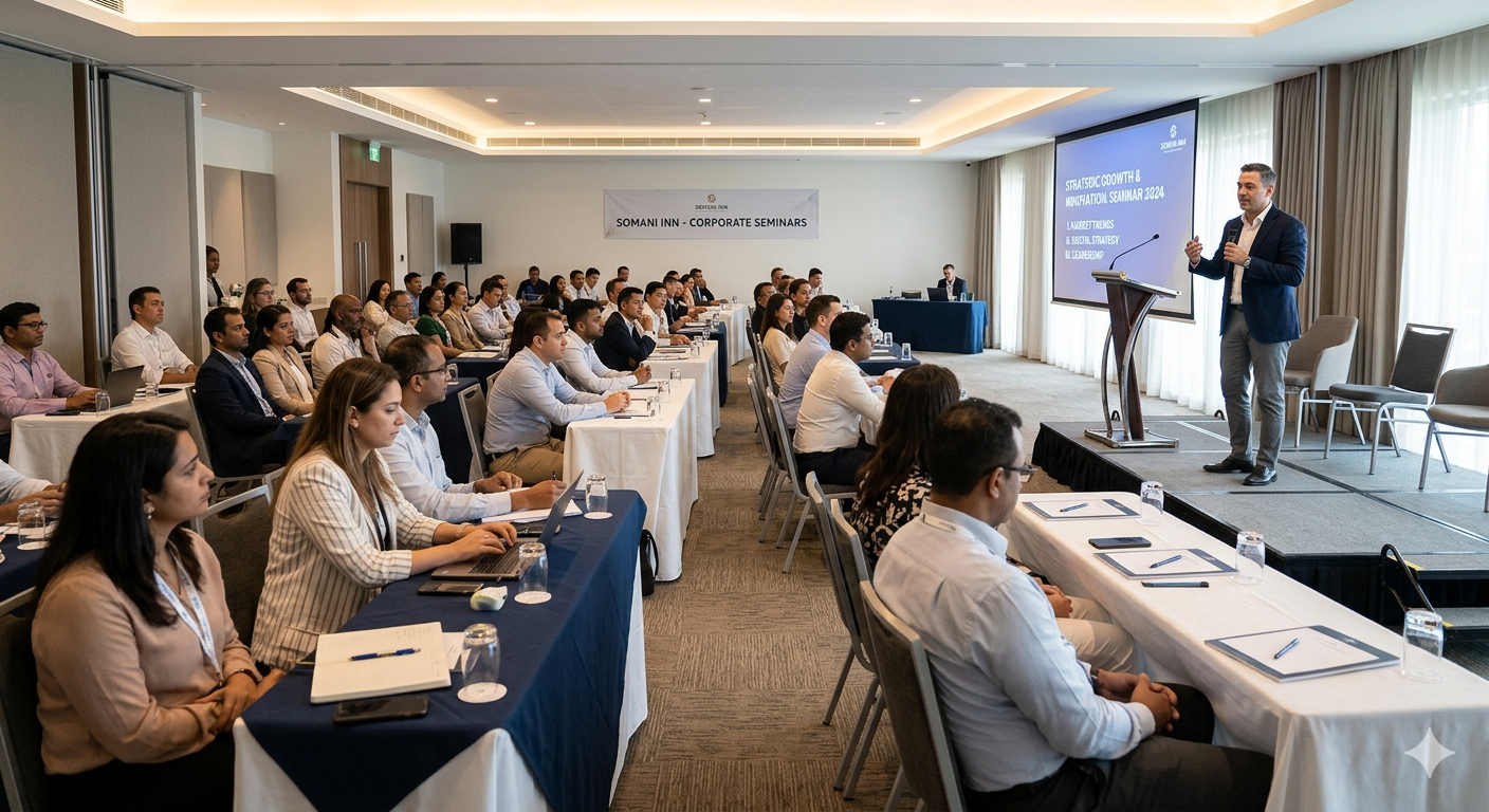 Host Impactful Corporate Seminars at Somani Inn